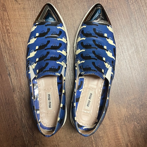 Miu Miu Shoes - Miu Miu Pistol Revolver flats